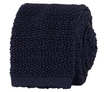 Stricked Silk 6.5 cm Krawatte Navy