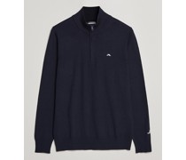 Kian Tour Merino Half Zip Navy