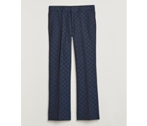 Gomor JL Jacquard Hose Navy