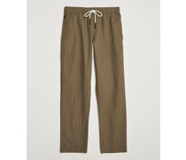 Leinen Long Pants Army