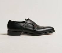 Cannon Monkstrap Black Calf