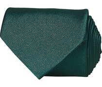 Plain Classic Krawatte 8 cm Dark Green
