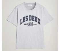 University T-Shirt Snow Melange