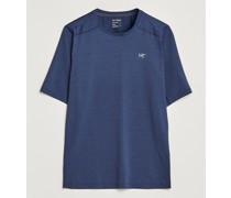 Cormac Rundhalsausschnitt Tshirt Black Sapphire Heather