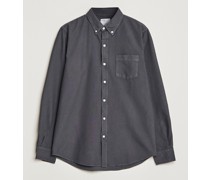 Classic Organic Oxford Button Down Shirt Lava Grey
