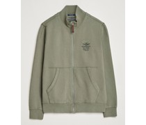Full Zip Pullover Green