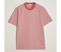 Callac Héritage Stripe T-Shirt Cardinal/Milk