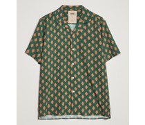 Viscose Resort Kurzarm Hemd Smokin Rustic