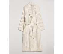 Organic Terry Classic Bademantel Sienna Stripes