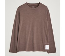 CloudMerino Long Tshirt  Warm Stone