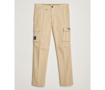 Baumwoll Cargohosen Sand