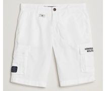 BE066 Cargo Shorts Off White