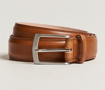 Henry Ledergürtel 3,3 cm Tan