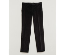 Liam Velvet Hose Black