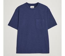 Baumwoll Pocket Tshirt Navy