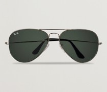 0RB3025 Aviator Large Metal Sonnenbrille Silver/Grey Mirror