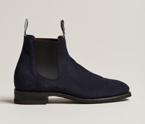 Blaxland G Stiefel Universe Navy Suede