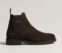 Prepdale Suede Chelsea Stiefel Dark Brown