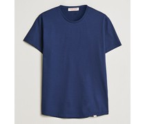 OB Rundhals Mercerised Baumwoll Tshirt Navy