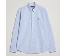 Seersucker Buttondownhemd Light Blue/White