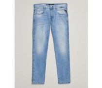Anbass Hyperflex Re-Used Jeans Medium Blue
