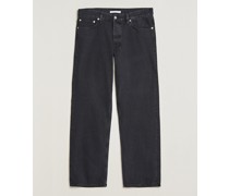 Loose Jeans Washed Black