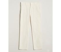 Theo Regular Fit Corduroy Chinohose Off White