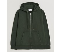 Classic Organic Full Zip Hood Hunter Green