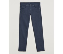 Jay Solid Stretch 5-Pocket Pants Navy