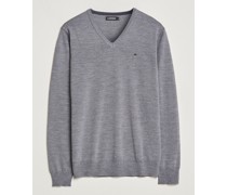 Lymann True Merino V-Neck Pullover Grey