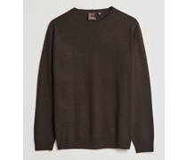 Valter Woll/Cashmere Round Neck Brown