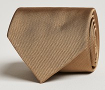 Plain Classic Krawatte 8 cm Sand