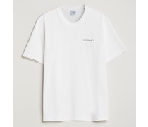 Adam Logo Rundhalsausschnitt Tshirt White