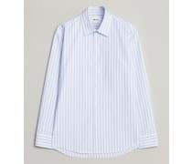 Freddy Poplin Striped Shirt Blue/White