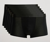 6-Pack Boxer Trunks Black