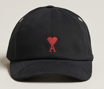 Heart Logo Cap Black