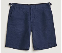 Norwich Leinen Shorts Navy