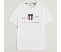 Archive Shield Logo T-Shirt White