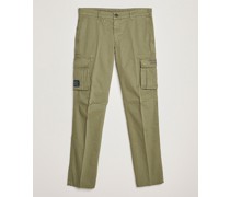 Baumwoll Cargohosen Green