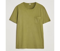 Panarea Baumwoll Jersey T-Shirt Olive