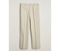 Serif Relaxed Fit Trousers Pale