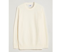 Brandon Baumwoll Stricked Pullover Ecru