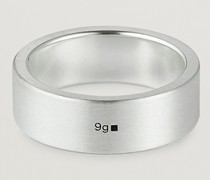 Ribbon Brushed Ring Sterling Silver 9g