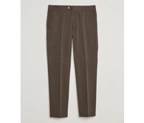 Denz Casual Baumwoll Trousers Olive