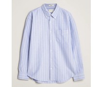 Relaxed Fit Heritage Striped Oxford Shirt Blue/White