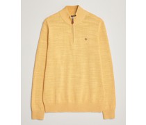 Randall Baumwoll Half Zip Yellow