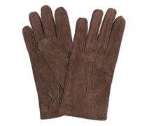 Arthur Woll Lined Suede Handschuh Espresso