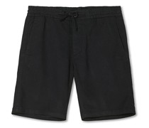 Seb Tencel Drawstring Shorts Black