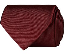 Plain Classic Krawatte 8 cm Bordeaux