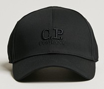 Baumwoll Gabardine Cap Black